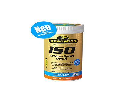 PEEROTON Isotonisches Getränkepulver Iso Active Energy Drink 300g gelb